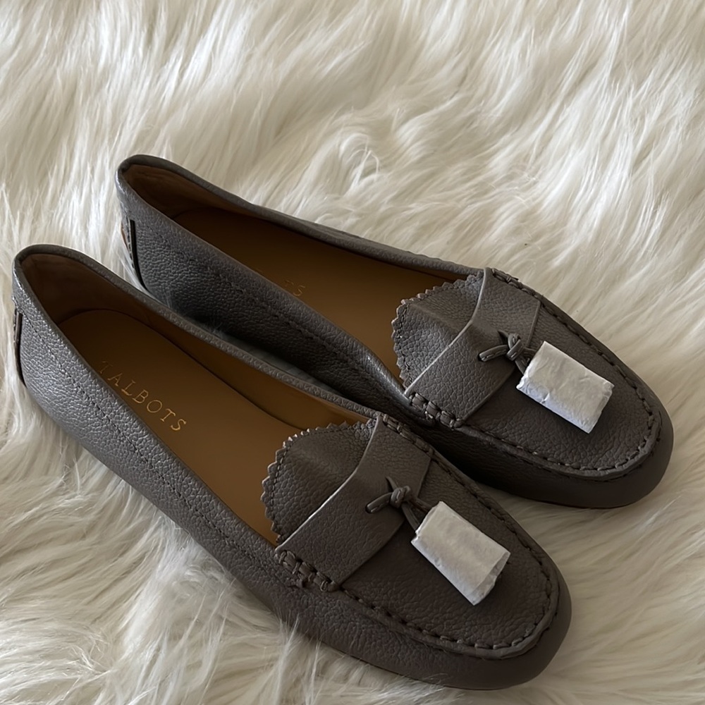 Talbots Indigo Tassel Flats